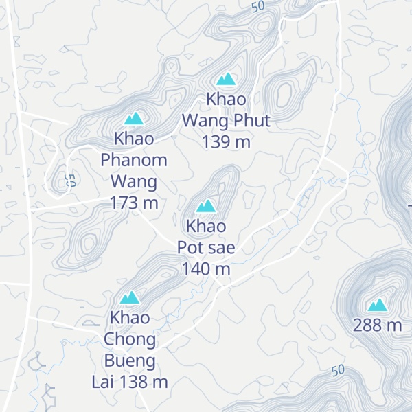 Map of Khao Pot sae