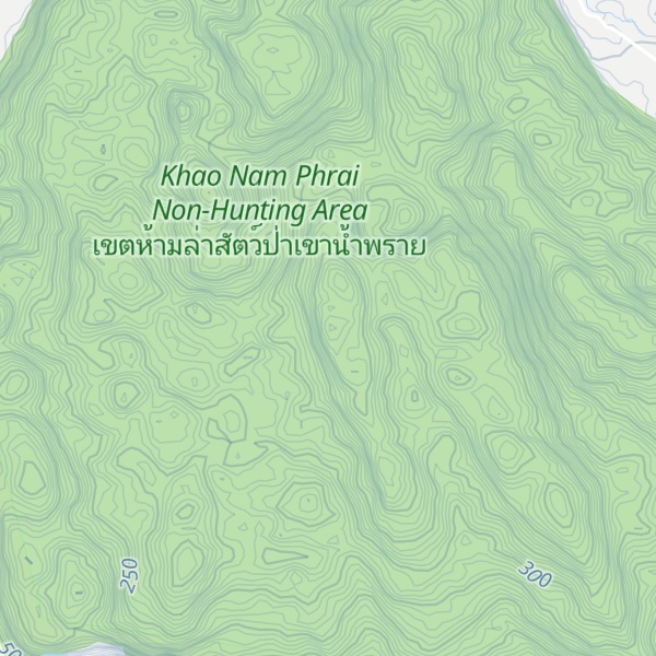 Map of Khao Nam Phrai