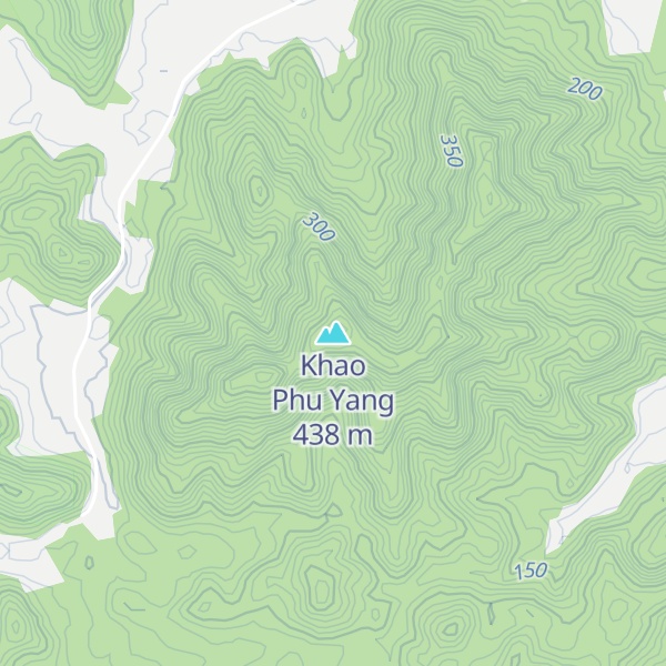 Map of Khao Phu Yang