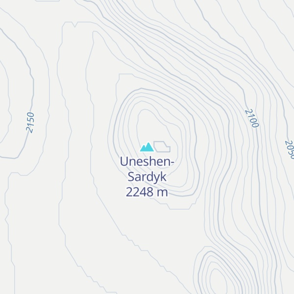 Map of Uneshen-Sardyk