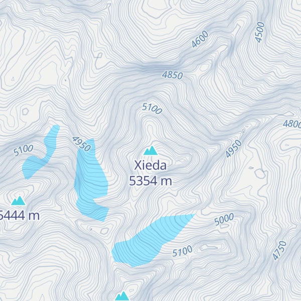 Map of Xieda