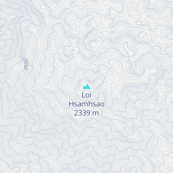 Map of Loi Hsamhsao