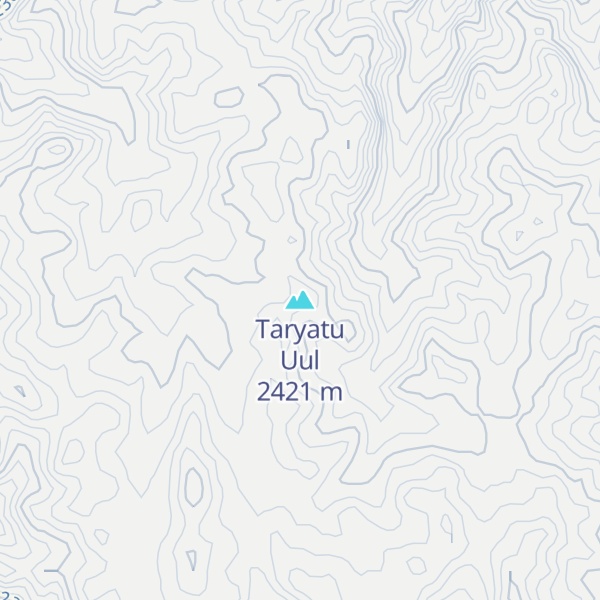 Map of Taryatu Uul
