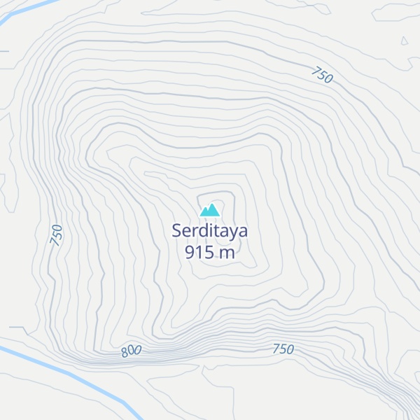 Map of Serditaya