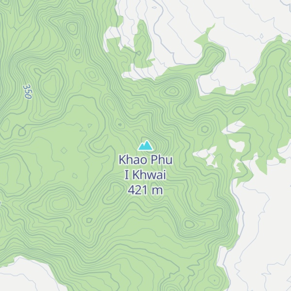 Map of Khao Phu I Khwai