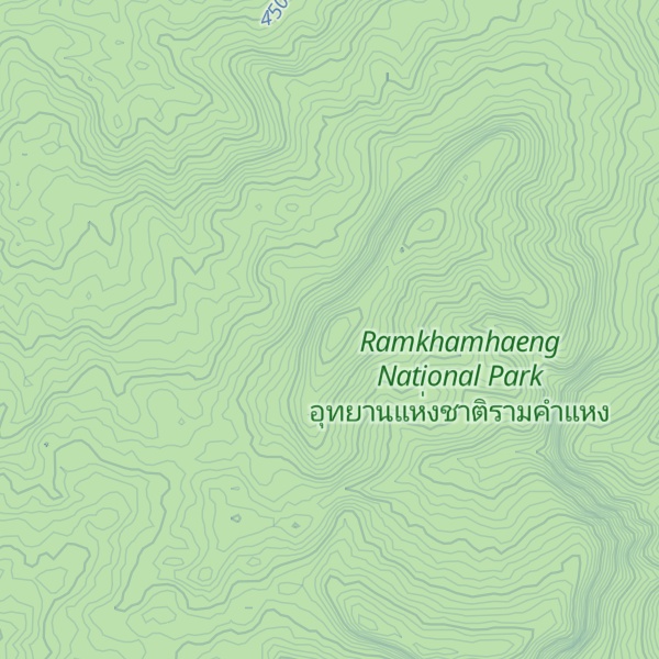 Map of Khao Pong Sadao