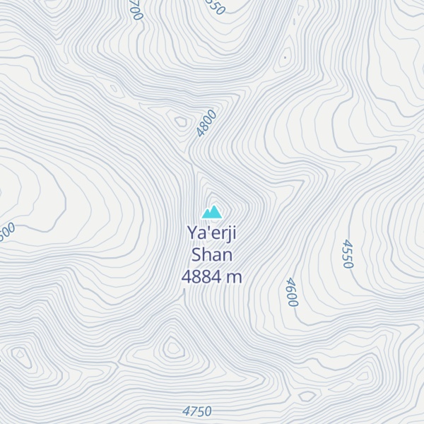 Map of Ya'erji Shan
