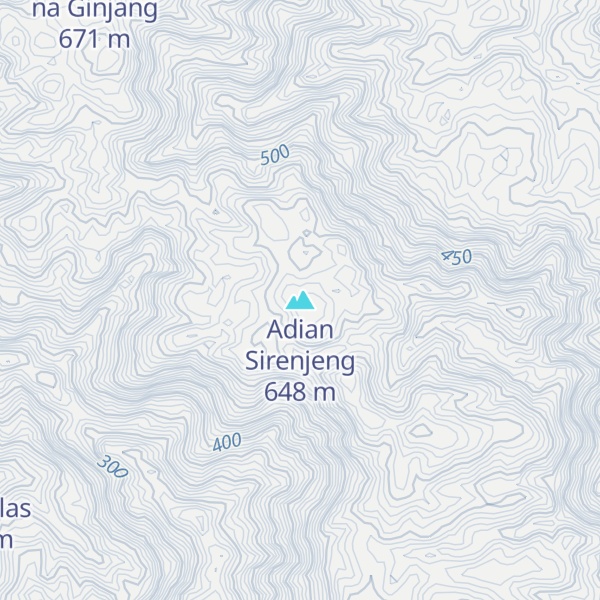 Map of Adian Sirenjeng