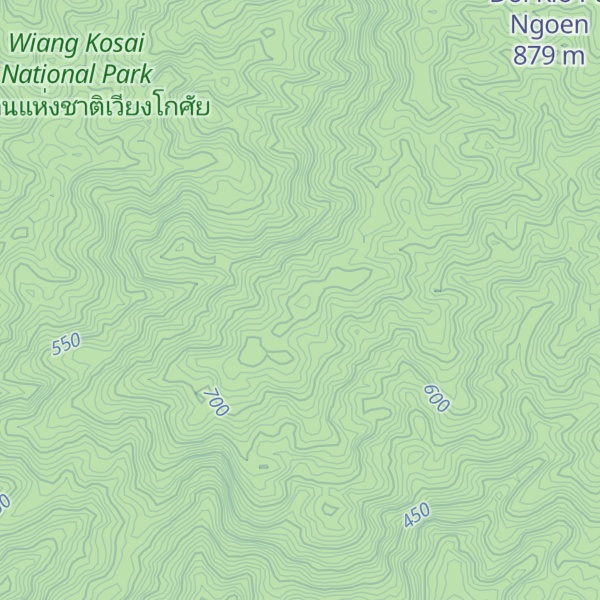 Map of Doi Mae Pak