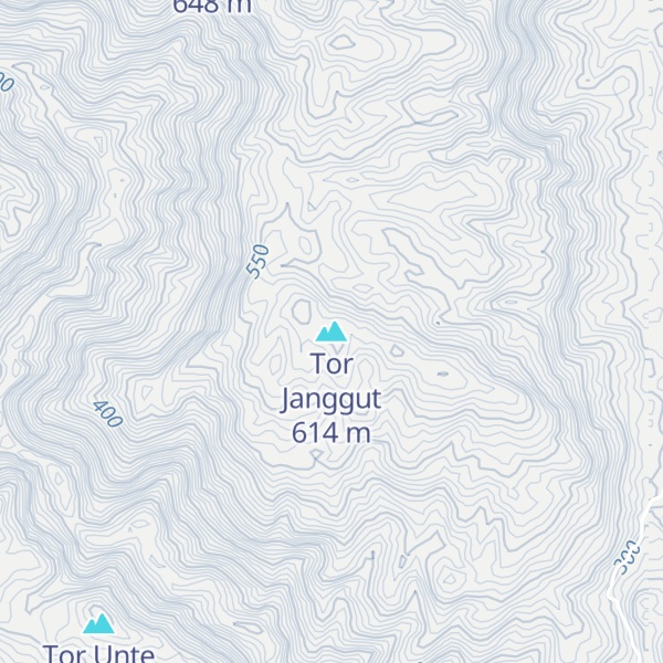 Map of Tor Janggut