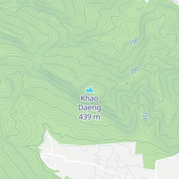 Map of Khao Daeng