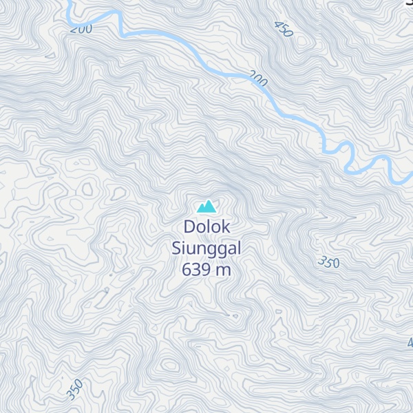 Map of Dolok Siunggal
