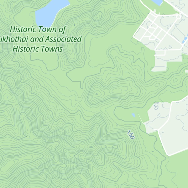 Map of Khao Saphan Hin