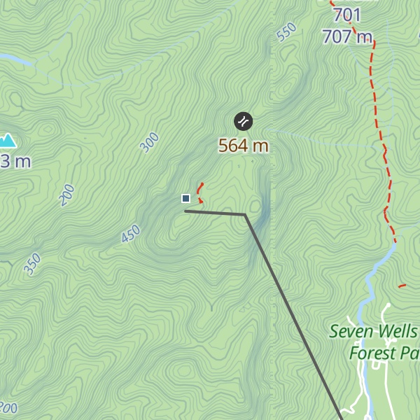Map of Gunung Mat Chinchang