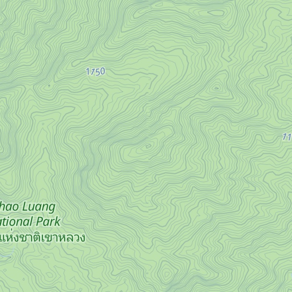 Map of Khao Luang