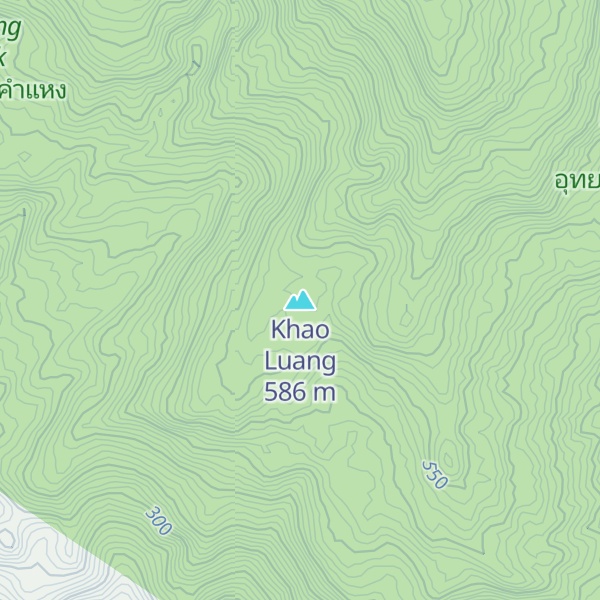 Map of Khao Luang
