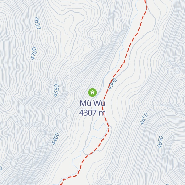Map of Mù Wū