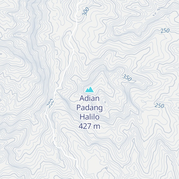 Map of Adian Padang Halilo