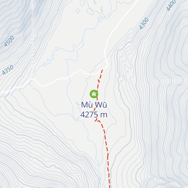 Map of Mù Wū