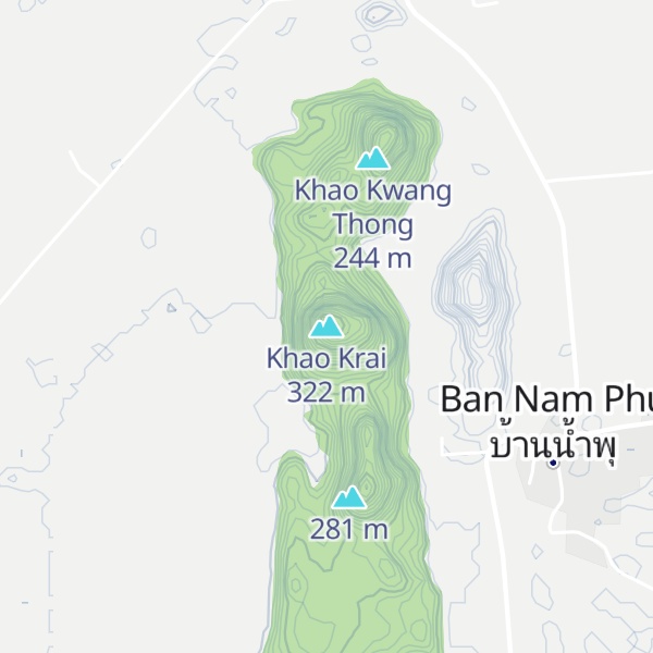 Map of Khao Krai
