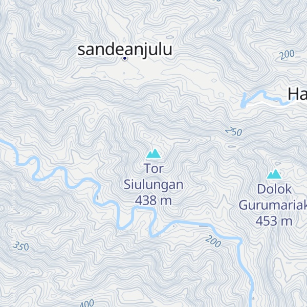 Map of Tor Siulungan