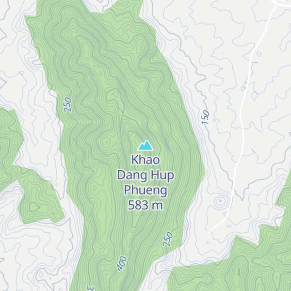 Map of Khao Dang Hup Phueng