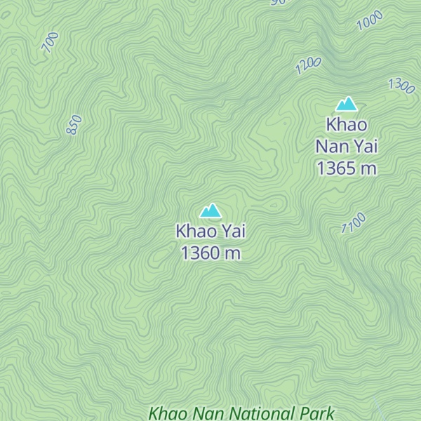 Map of Khao Yai