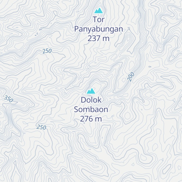 Map of Dolok Sombaon