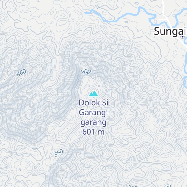 Map of Dolok Si Garang-garang