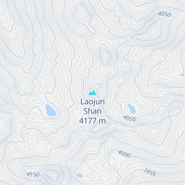 Map of Laojun Shan