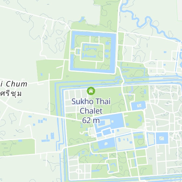 Map of Sukho Thai Chalet
