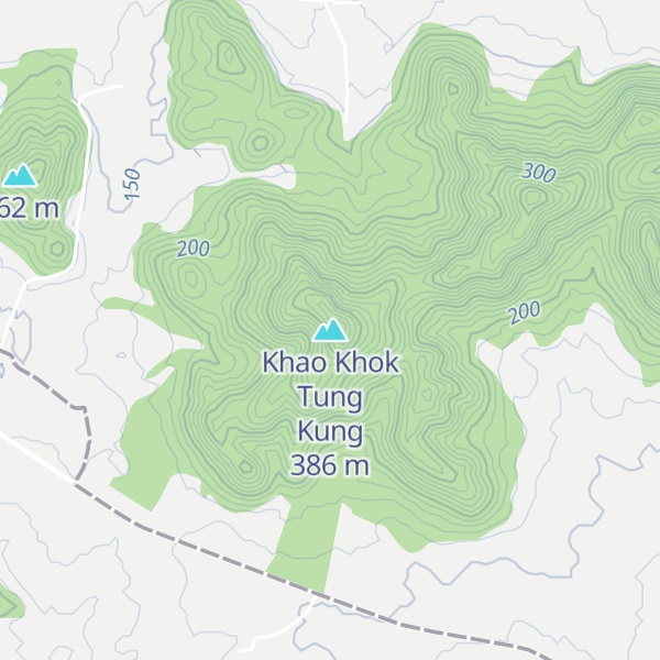 Map of Khao Khok Tung Kung