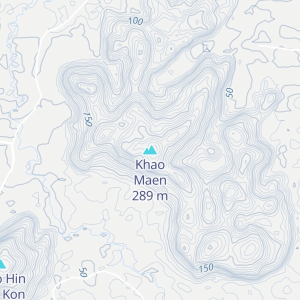 Map of Khao Maen