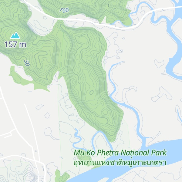 Map of Khao Tha Khet
