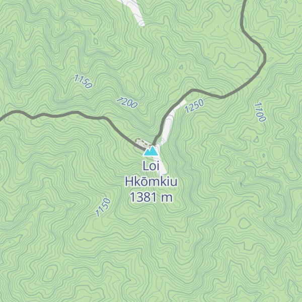 Map of Loi Hkōmkiu
