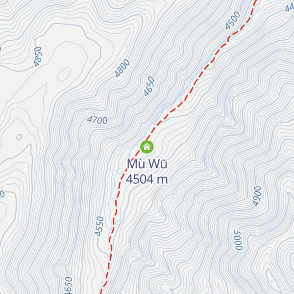 Map of Mù Wū