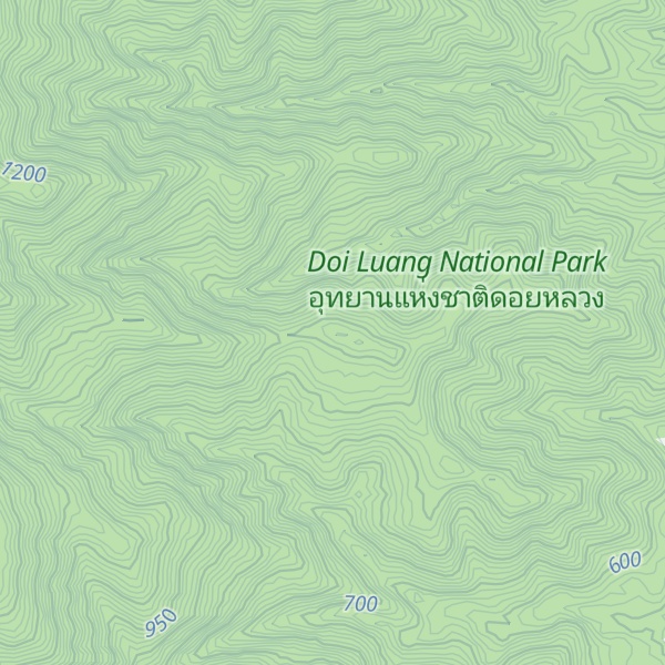 Map of Doi Kong Hin