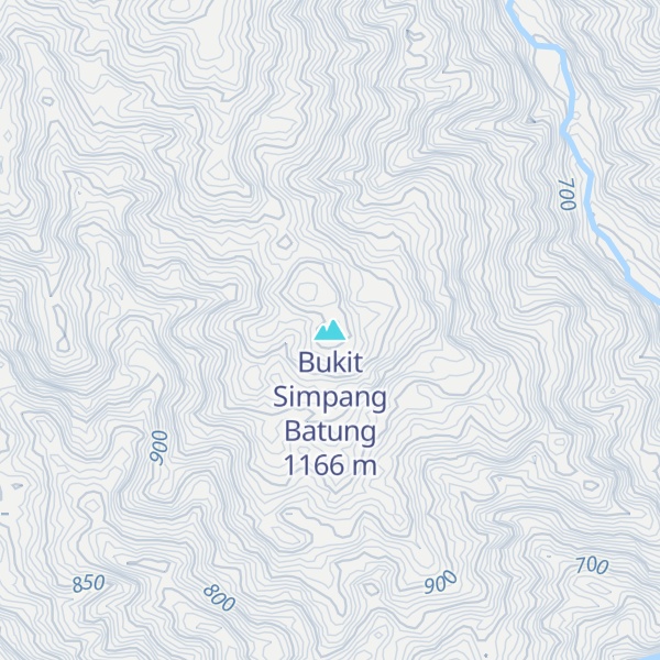 Map of Bukit Simpang Batung
