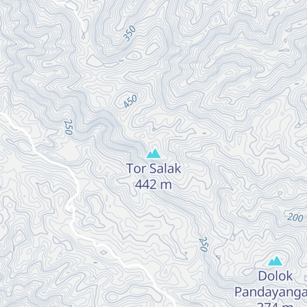 Map of Tor Salak