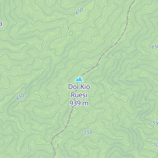 Map of Doi Kio Ruesi