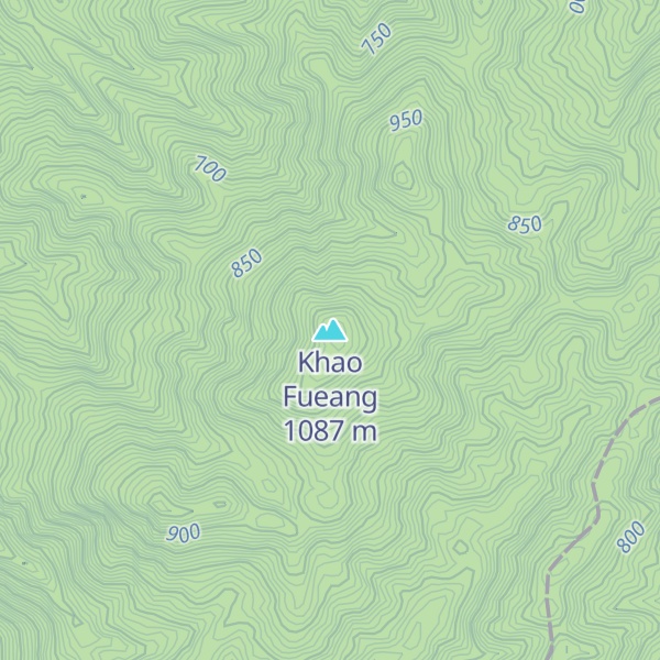 Map of Khao Fueang
