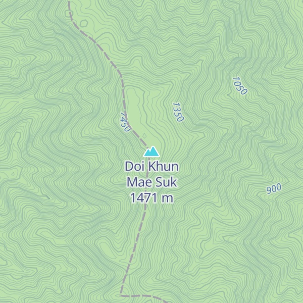 Map of Doi Khun Mae Suk