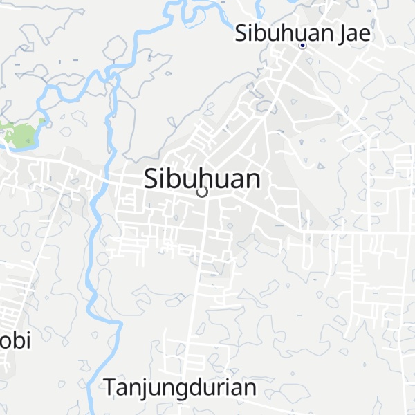 Map of Padangruar