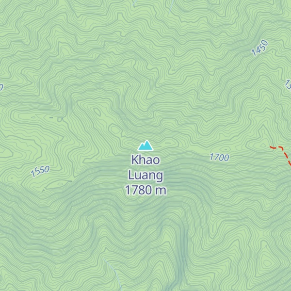 Map of Khao Luang