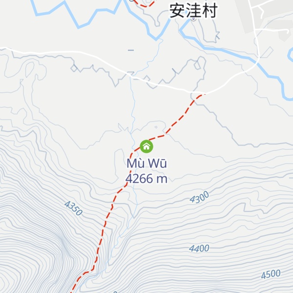 Map of Mù Wū