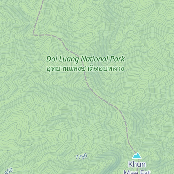 Map of Khun Mae Tom