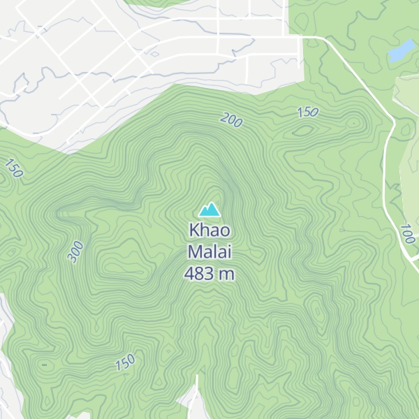Map of Khao Malai