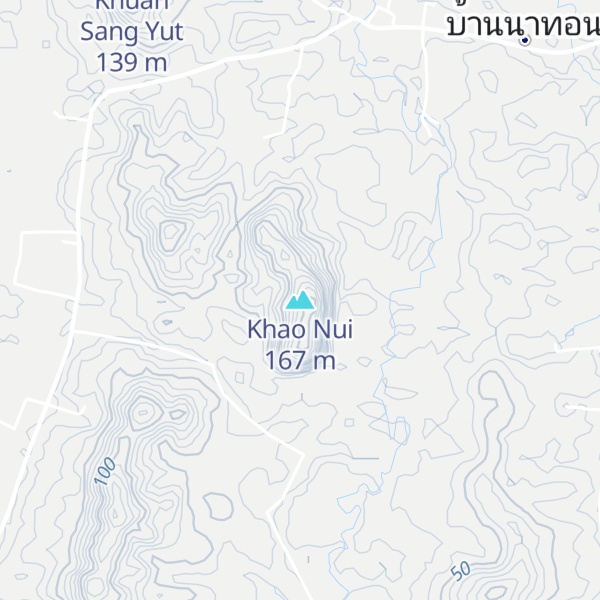 Map of Khao Nui