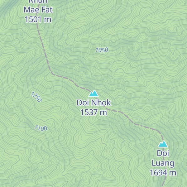 Map of Doi Nhok