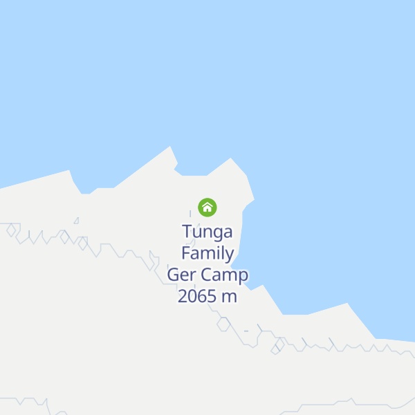 Map of Tunga Family Ger Camp